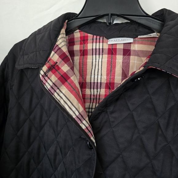 Women's Jacklyn Smith Black Quilted Jacket XL - Picture 6 of 8